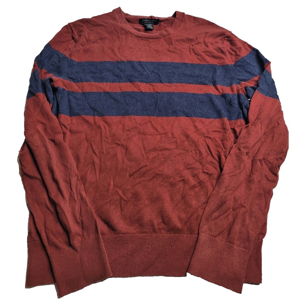 Banana Republic Luxury Blend Cashmere Silk Cotton Men's Sweater‎ Medium